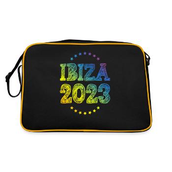 Ibiza 2023 - Sac Retro - noir/or - Dos