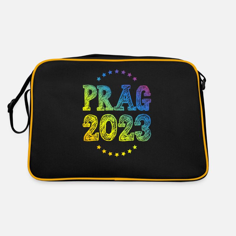 Prag 2023 Retro Tasche