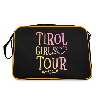 Tirol Girls Tour - Sac Retro - noir/or - Dos