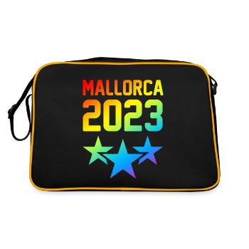Majorque 2023 - Sac Retro - noir/or - Dos