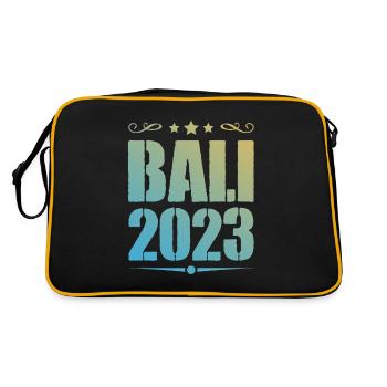 Bali 2023 - Sac Retro - noir/or - Dos