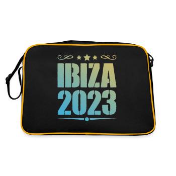 Ibiza 2023 - Sac Retro - noir/or - Dos