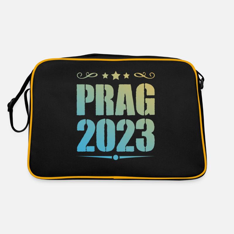 Prag 2023 Retro Tasche