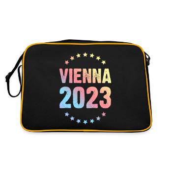 Vienne 2023 Vienne - Sac Retro - noir/or - Dos