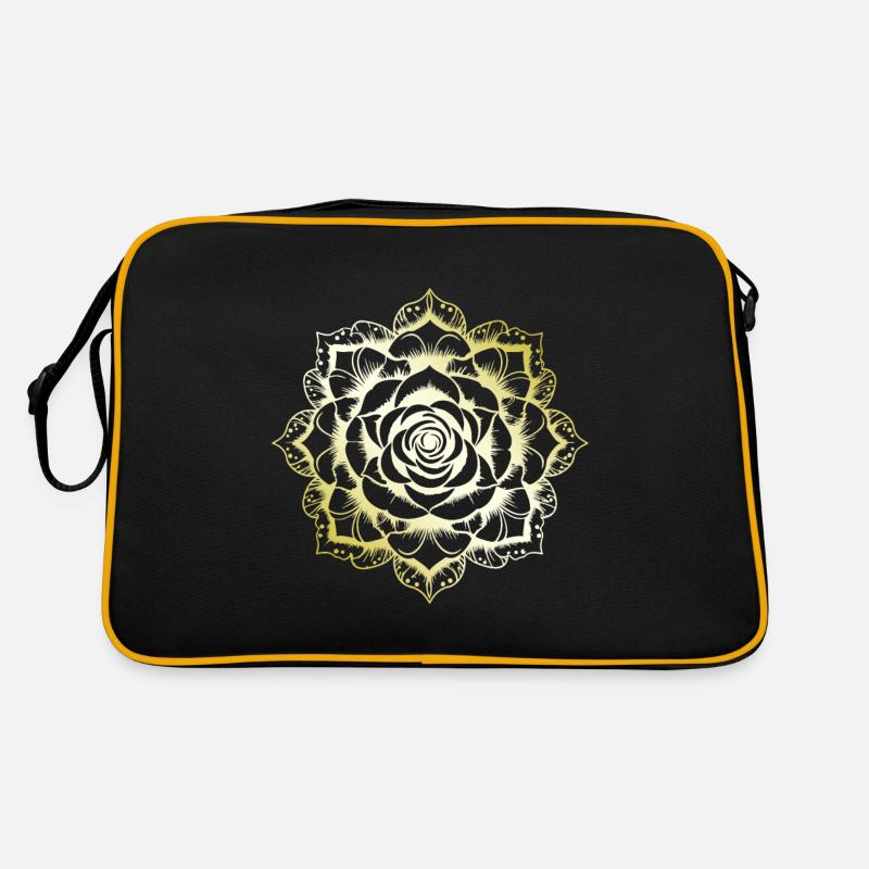Rose Mandala or Sac Retro