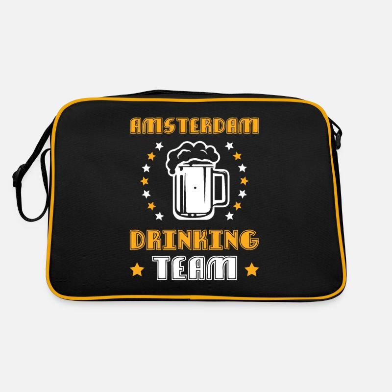 Amsterdam Drinking Team Retro Bag