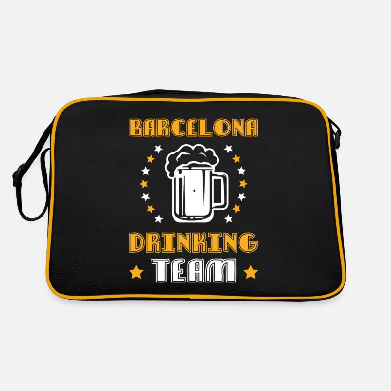 Barcelona Drinking Team Retro Bag