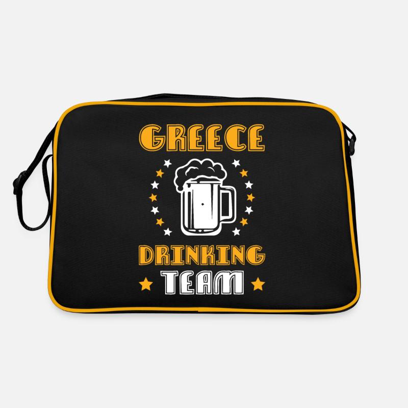 Grèce Équipe de buverie Sac Retro