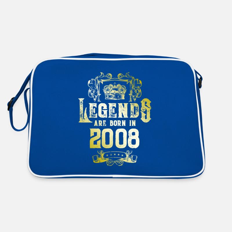 2008 legends geburtstag Retro Tasche