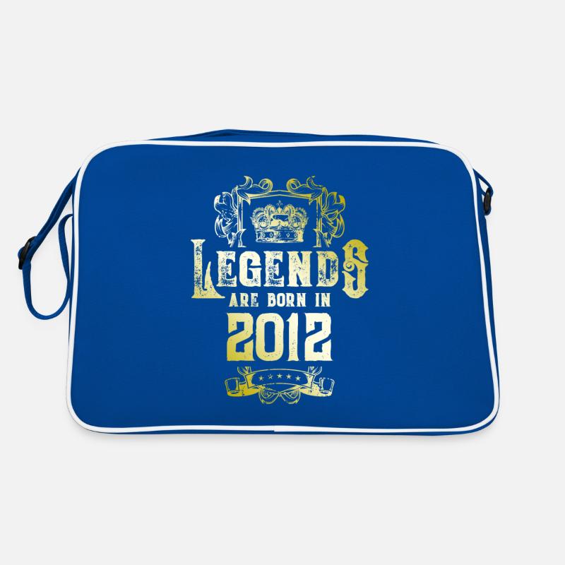 2012 legends geburtstag Retro Tasche
