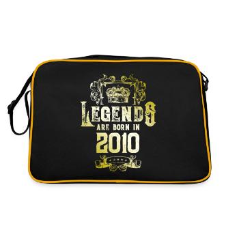 Anniversaire des légendes 2010 - Sac Retro - noir/or - Dos