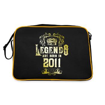 2011 Legends Birthday - Retro Bag - black/gold - Back