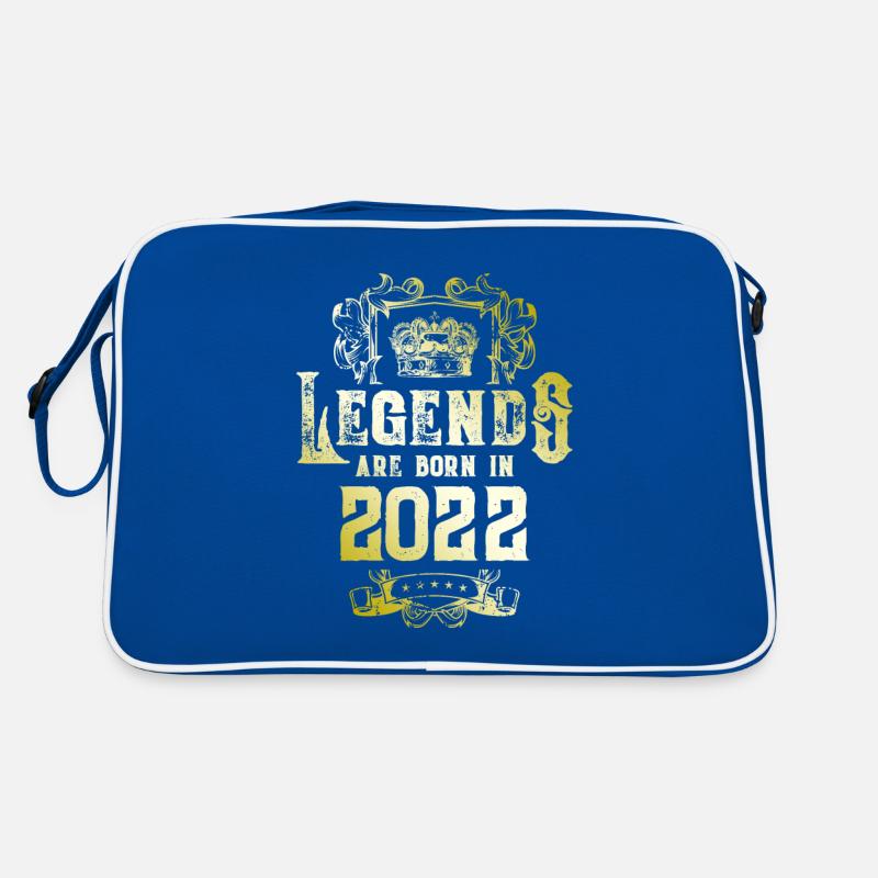 2022 legends geburtstag Retro Tasche