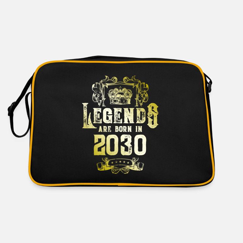 2030 legends geburtstag Retro Tasche
