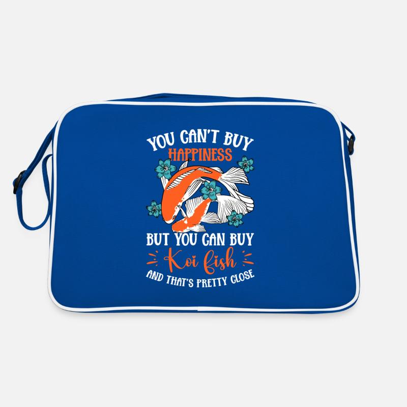 Koi Fish Japonais Sac Retro