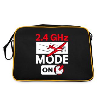 RC Avion RC Avion - Sac Retro - noir/or - Dos