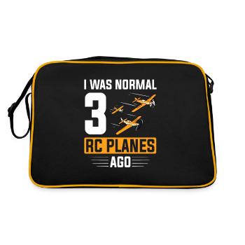 RC Avion RC Avion - Sac Retro - noir/or - Dos