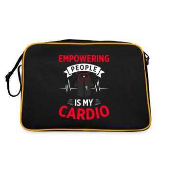 Chaplain Parish Priest - Retro Bag - black/gold - Back