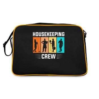 Semaine d’appréciation pour l’entretien ménager - Sac Retro - noir/or - Dos