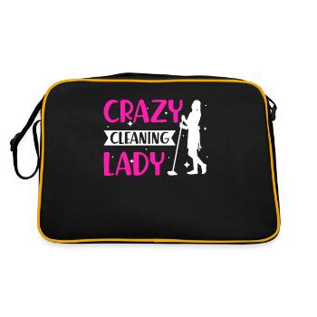 Semaine d’appréciation pour l’entretien ménager - Sac Retro - noir/or - Dos