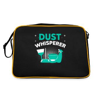Semaine d’appréciation pour l’entretien ménager - Sac Retro - noir/or - Dos