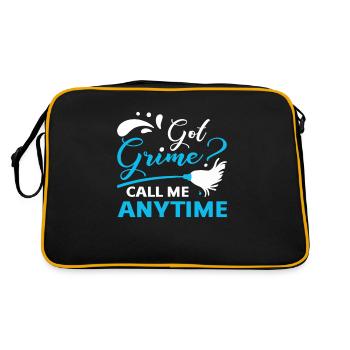 Semaine d’appréciation pour l’entretien ménager - Sac Retro - noir/or - Dos