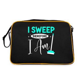 Semaine d’appréciation pour l’entretien ménager - Sac Retro - noir/or - Dos