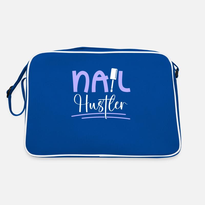 Nail Tech Manicure Nail Technician Retro Bag
