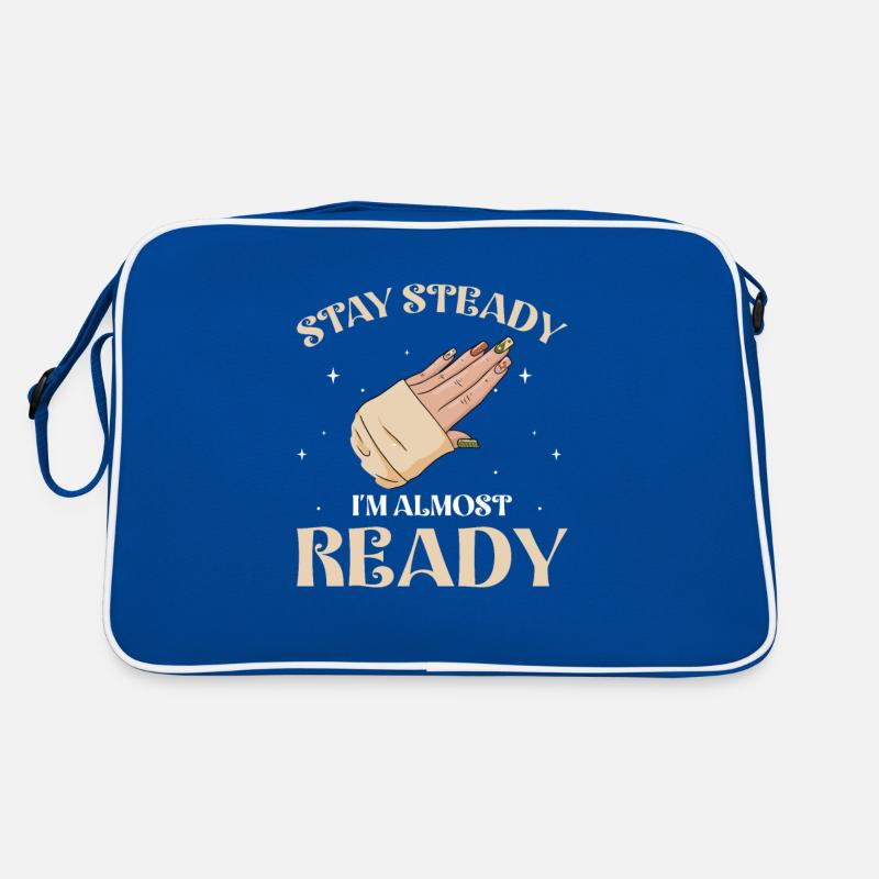 Nail Tech Manucure Technicienne des ongles Sac Retro