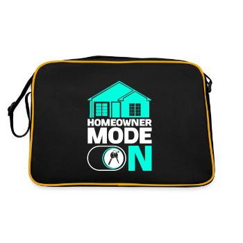 Nouveau propriétaire Propriétaire d’une maison Propriétaire d’une maison - Sac Retro - noir/or - Dos