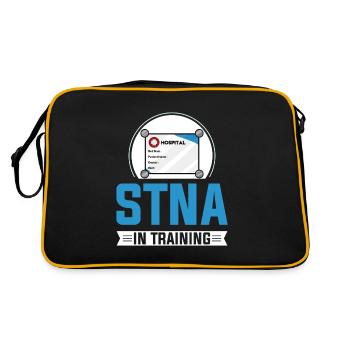STNA Certified Nursing Assistant - Retro Bag - black/gold - Back