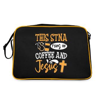 STNA Certified Nursing Assistant - Retro Bag - black/gold - Back