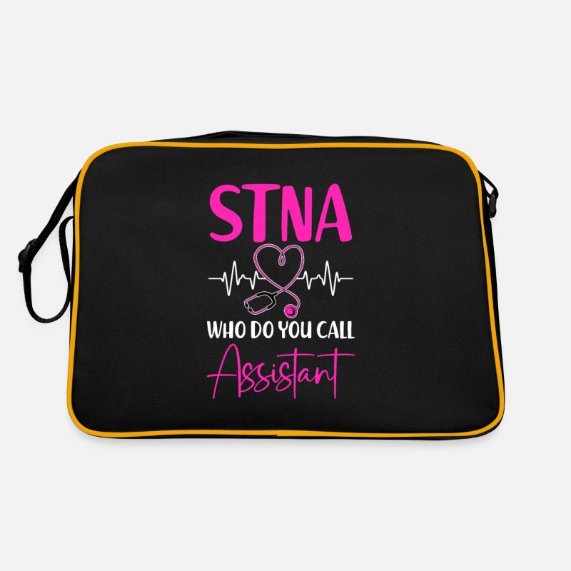 STNA Certified Nursing Assistant Retro Bag