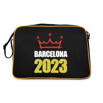 Barcelone 2023 - Sac Retro - noir/or - Dos