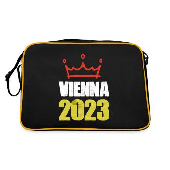 Vienne 2023 Wien - Sac Retro - noir/or - Dos