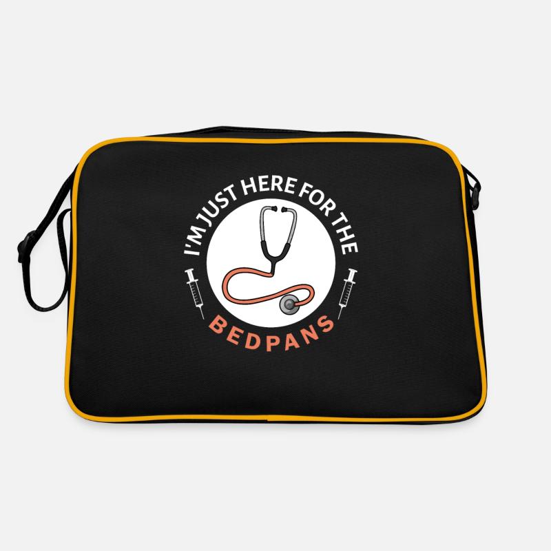 STNA Staatlich geprüfte Pflegeassistentin Retro Tasche