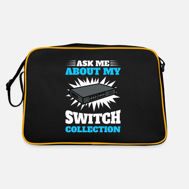 Network Administrator System Administrator Network Retro Bag