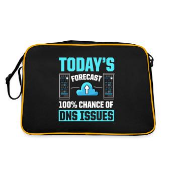 Network Administrator System Administrator Network - Retro Bag - black/gold - Back