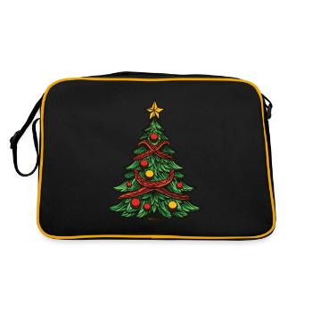 Arbre de Noël Noël - Sac Retro - noir/or - Dos