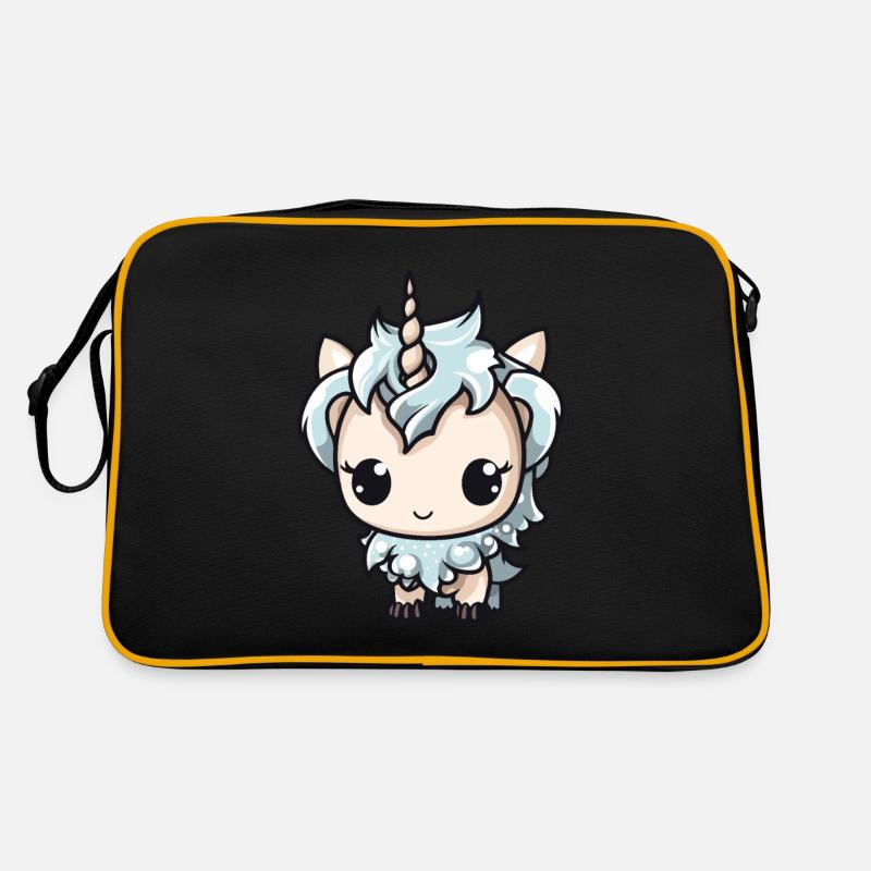 Licorne mignon bébé bande dessinée Sac Retro
