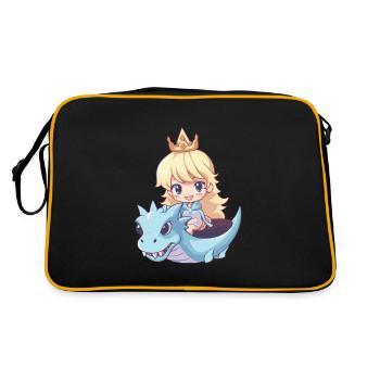 Princesse Dragon Mignon - Sac Retro - noir/or - Dos