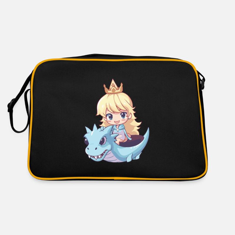 Princesse Dragon Mignon Sac Retro