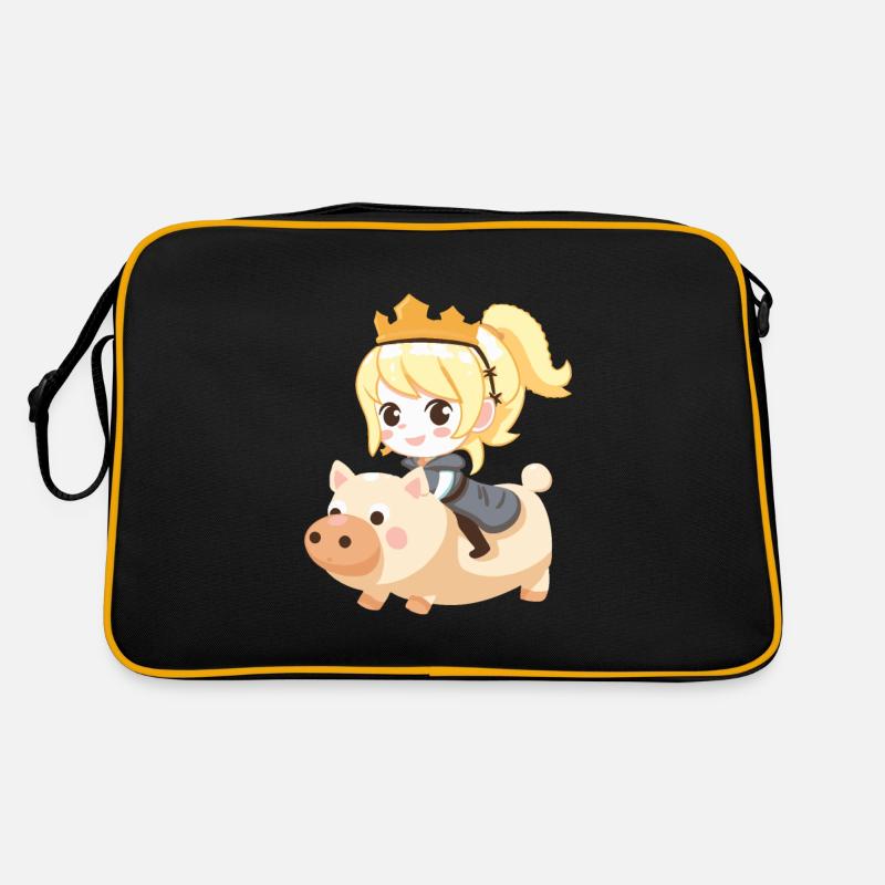 Conte de fées de princesse cochon Sac Retro
