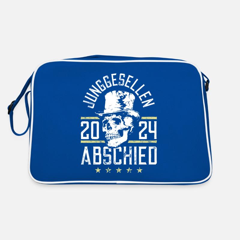 Junggesellenabschied 2024 Totenkopf Jga Retro Tasche