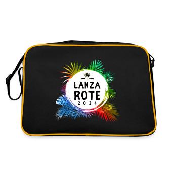 Lanzarote 2024 Coloré - Sac Retro - noir/or - Dos
