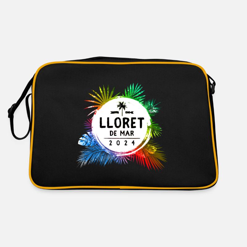 Lloret De Mar 2024 Bunt Retro Tasche