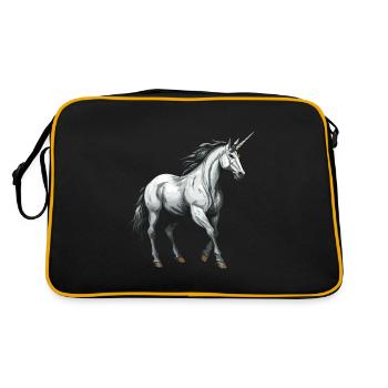 Bête licorne - Sac Retro - noir/or - Dos