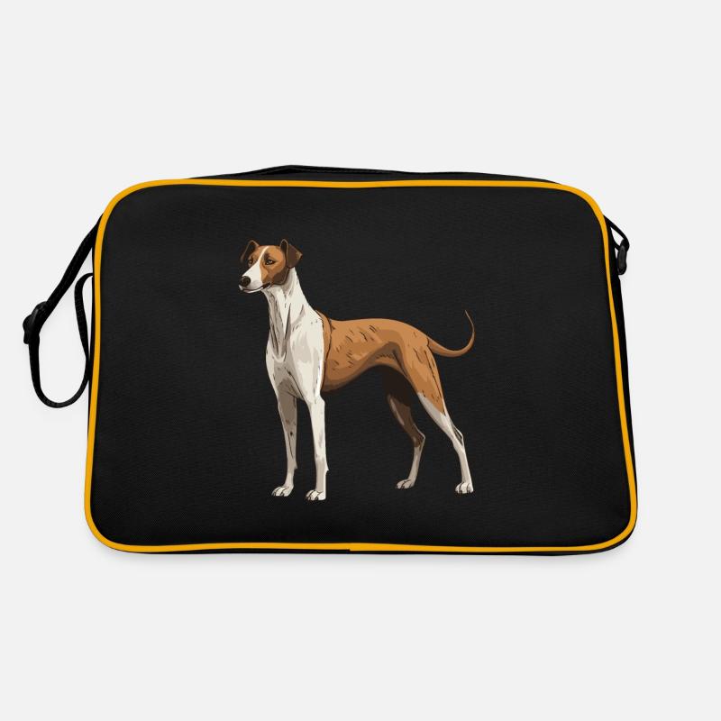 Greyhound Hund Tier Retro Tasche