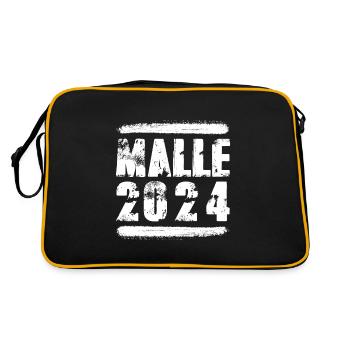 L’équipe Malle 2024 - Sac Retro - noir/or - Dos