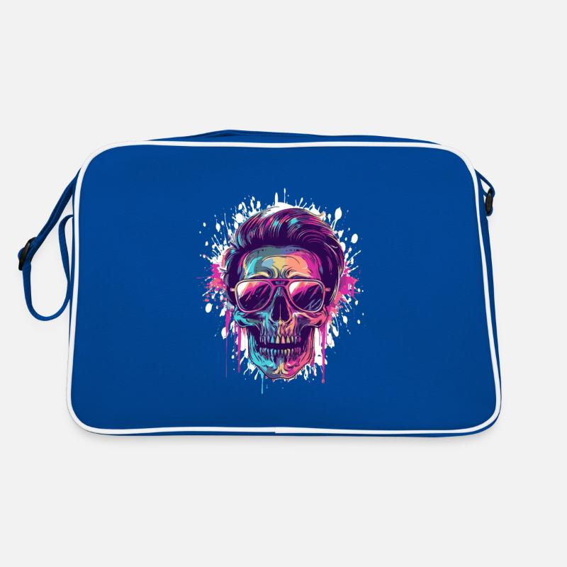 Crâne de fête Sac Retro